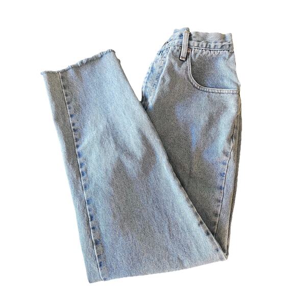 Vintage Esprit Jeans High Waist Light Wash 90’s Y2K Size 11/12 12 Tapered Leg - Picture 3 of 15